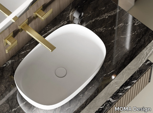 SWEET - Countertop oval washbasin _ MOMA Design