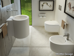 WTONDO - Wall-hung ceramic toilet _ MOMA Design