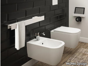 WQUADRO - Wall-hung ceramic toilet _ MOMA Design