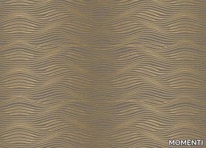 CAS-04 GOLD - Glass-fibre wall tiles / wallpaper _ MOMENTI