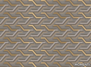 CAS-05 GOLD - Glass-fibre wall tiles / wallpaper _ MOMENTI