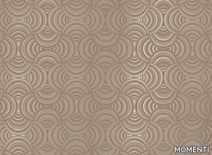 CAS-03 SILVER - Glass-fibre wall tiles / wallpaper _ MOMENTI