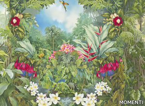 ASP-19 - Glass-fibre wall tiles / wallpaper _ MOMENTI