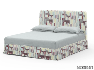 GAUTIER GTR02 - Fabric bed with upholstered headboard _ MOMENTI