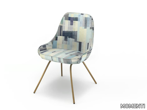 EYRE SED01 - Upholstered fabric chair _ MOMENTI