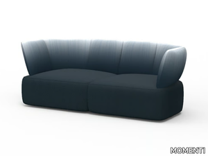 FLEUR FLE25 - 2 seater fabric sofa _ MOMENTI