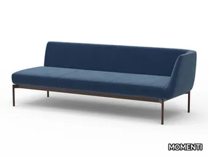 FAUNO FAU84 - Modular 2 seater 1/2 fabric sofa _ MOMENTI