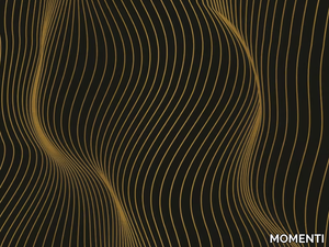 MOR-12 GOLD - Glass-fibre wall tiles / wallpaper _ MOMENTI