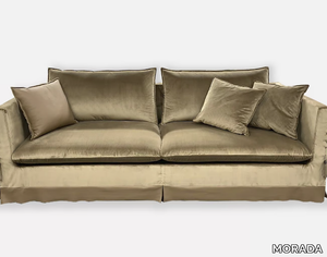 BEACHCOMBER - Velvet sofa _ MORADA