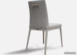 DADO ROYAL - Upholstered leather chair _ MORADA