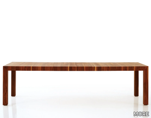 VOLTA - Extending solid wood table _ MORE