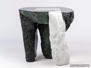 MISCELLANEOUS - Oval marble coffee table _ MOVIMENTO