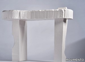 HEAVY - Rectangular polystyrene console table _ MOVIMENTO