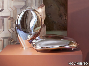 REFLECTION STANDING - Mirrored glass sculpture _ MOVIMENTO