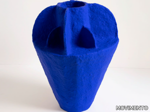 WEDGE - Round recycled paper vase _ MOVIMENTO