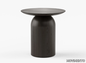 YAKI - Low oak stool _ MOVIMENTO