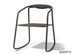 DUO - Rocking rope garden chair _ MANUTTI