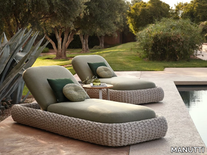 KOBO - Recliner rope sun lounger _ MANUTTI