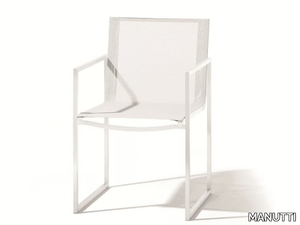 LATONA - Garden chair with armrests _ MANUTTI