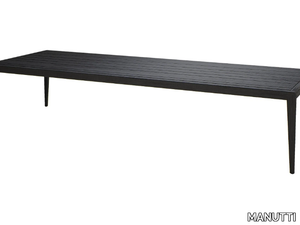 SUNRISE - Rectangular teak table _ MANUTTI