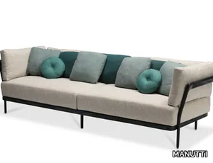 FLOWS - 3 seater fabric sofa _ MANUTTI