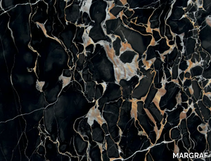 NERO PORTORO - Indoor marble wall/floor tiles _ MARGRAF