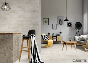 STAR WHITE - Porcelain stoneware wall/floor tiles with stone effect _ MARINER