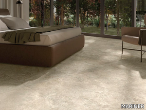 THEORY BEIGE - Rectified porcelain stoneware wall/floor tiles with stone effect _ MARINER