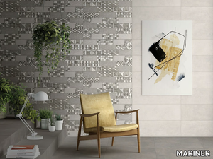 ABSOLUTE MURETTO SILVER - Indoor porcelain stoneware wall tiles _ MARINER