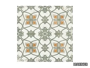 VINTAGE 19 - Porcelain stoneware wall/floor tiles with encaustic effect _ MARINER