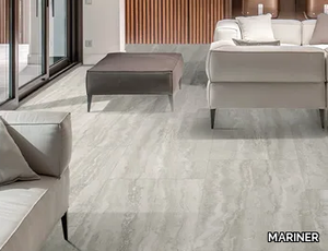 IMPERIUM SILVER - Porcelain stoneware wall/floor tiles with marble effect _ MARINER