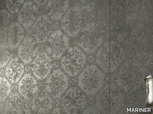 THEATRO DECORO ROYAL ANTHRACITE - Porcelain stoneware wall tiles with concrete effect _ MARINER