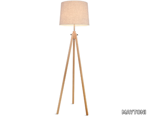 CALVIN - Wooden floor lamp _ MAYTONI