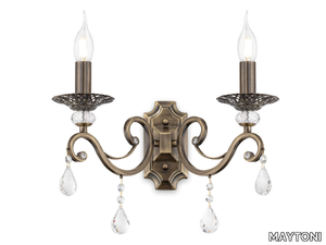 GRACE - Metal wall lamp with crystals _ MAYTONI