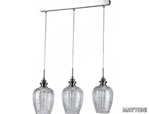 BLUES - Glass pendant lamp _ MAYTONI