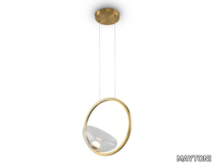 LUNARE - LED metal pendant lamp _ MAYTONI