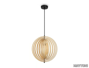 ROOTS - Wooden pendant lamp _ MAYTONI