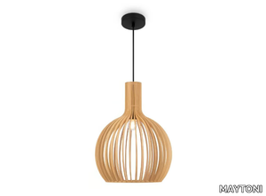 ROOTS - Wooden pendant lamp _ MAYTONI