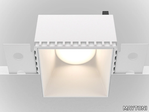 SHARE - Recessed LED square aluminium spotlight _ MAYTONI