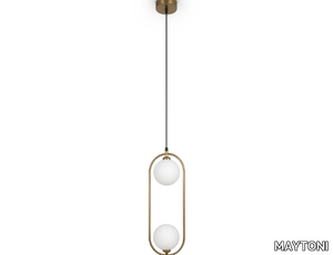 RING - Etched glass pendant lamp _ MAYTONI