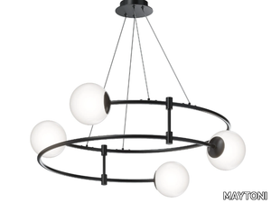 BALANCE - Glass pendant lamp _ MAYTONI