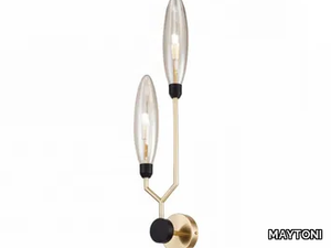VENTURA - Glass and metal wall lamp _ MAYTONI
