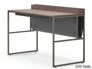 20.VENTI HOME - Rectangular wood fibre writing desk _ MDF Italia