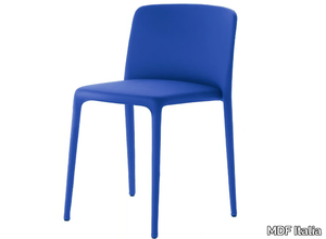 ACHILLE - Upholstered stackable chair _ MDF Italia