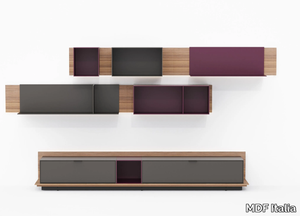 PENTAGRAMMA SIDEBOARD - Modular sectional bookcase _ MDF Italia