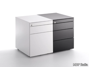 OFFICE CABINET - Office drawer unit with castors _ MDF Italia