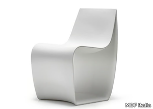 SIGN MATT - Garden polyethylene easy chair _ MDF Italia