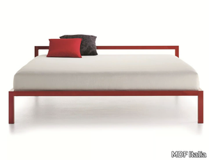 ALUMINIUM BED - Aluminium double bed _ MDF Italia