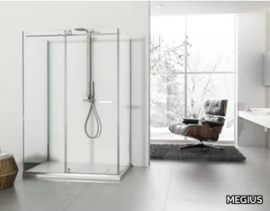 SOLODOCCIA - 2 places shower cabin with tray _ MEGIUS