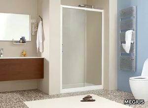 LIVE P1S - Niche shower cabin with sliding door _ MEGIUS